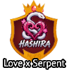 badge Love x Serpent Hashira