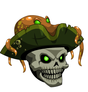 Undead Octopus Captain Hat