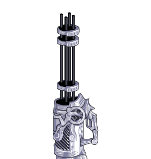 Dual Atlas Gatling Guns