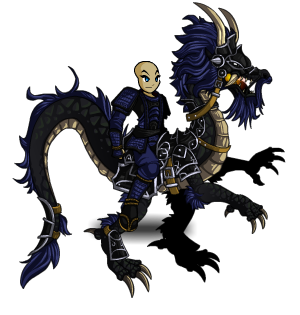 Blue Dragon Khan Rider male