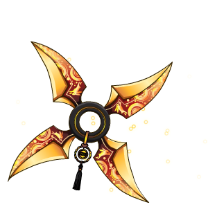 Scorching Shuriken