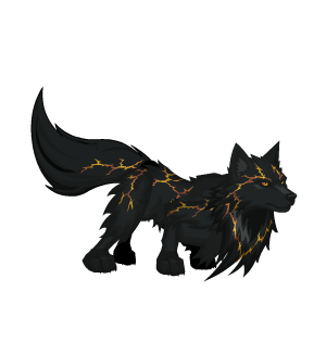 Celestial Shadow Wolf