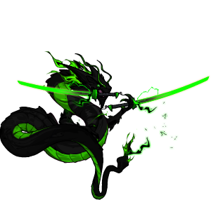 Illusion Serpent Dragon Cape