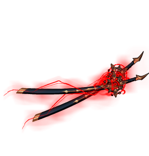 Sin's Darkon Noble Sheathed Katanas