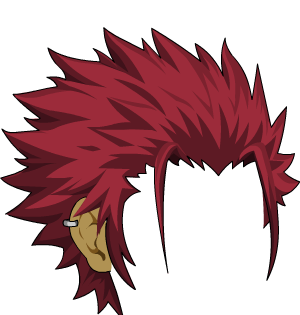 <font color='#006D5B'>Prismatic</font> <font color='#DC143C'>Mikoto Suoh Hair</font>