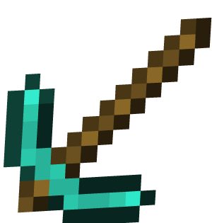 Sheathed Diamond Pickaxe