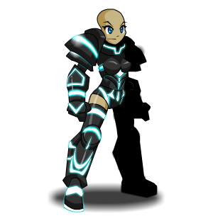 Cyber Paladin male