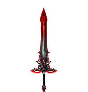Red Cybercharged Blade Of Awe +3