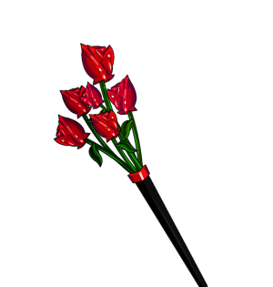 Red Bouquet-on-Your-Back