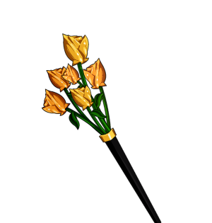 Gold Bouquet-on-Your-Back