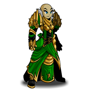 Emerald Glory Mage male