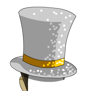 Sequined New Year's Hat 14