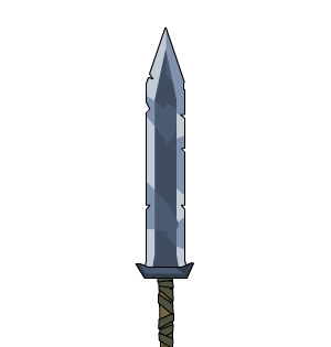 Crude short sword
