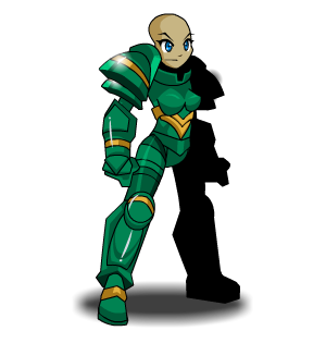 Chartreuse Paladin male