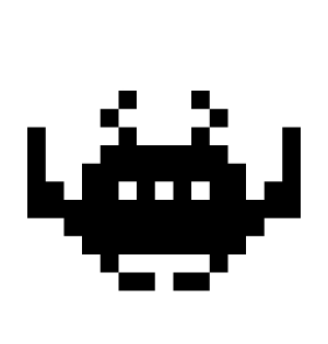 Black Spaced Intruder