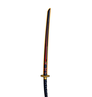 Dual Obsidian Katana