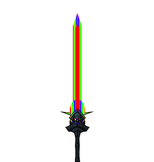 Rainbow Star Sword
