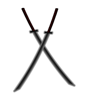 Shadow Hanzo Katana Cape