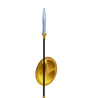 BrightSteel Spear and Shield