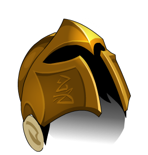 Goldenfire Battle Visor