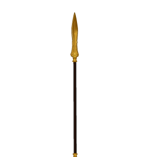 Flaming Golden Deathspear