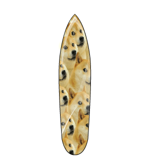 Doge Surfboard #1