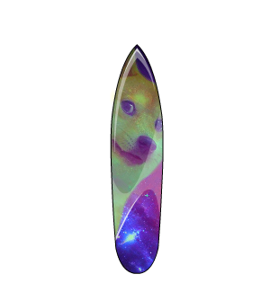 Doge Surfboard #2
