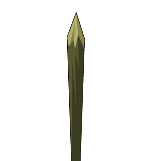 Dual Wooden Stake
