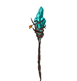 Crystal Seed Runed Staff