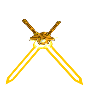 Golden Starsword Backblades