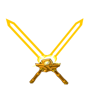 Reversed Golden Starsword Backblades