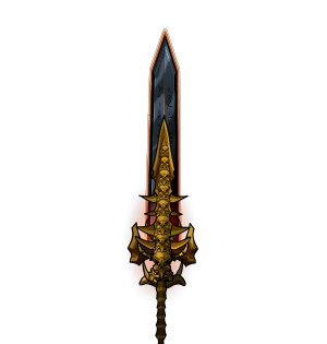 Golden DeathLord's Blade