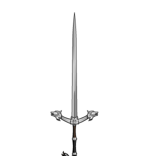 Iron Blade of the Wolf Commander