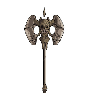 Lich's Earth Axe