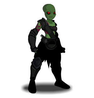 Drakel Gall Armor (Green) male