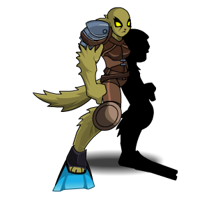 Were-diver Morph male