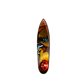 Lava Dragon Surfboard