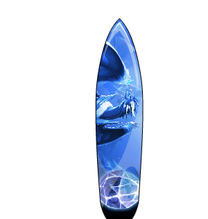 Ice Dragon Surfboard