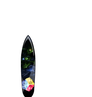 Tri Dragon Surfboard