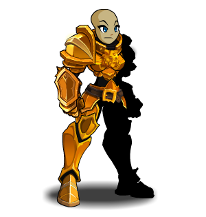 Artix's Golden Paladin Armor male