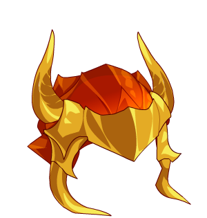 Ruby Dragon Flame Helm