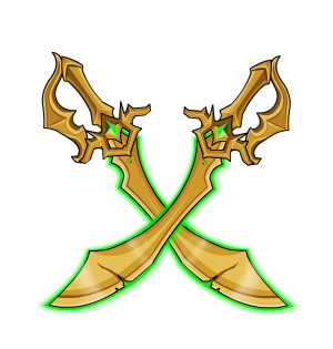 Crossed Raider Cutlass