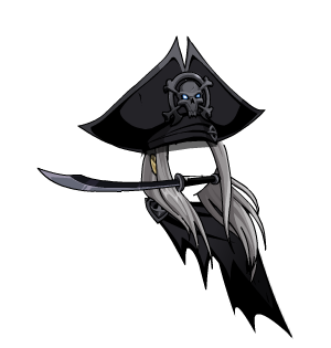 Cursed Legion Blade and Scarf