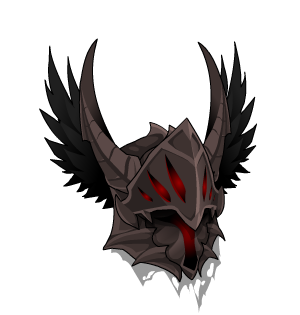 Infernal Knight's Winged Helm