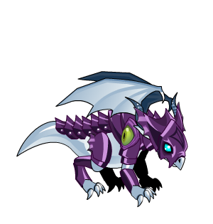 Chaotic Armored Platinum Dragon