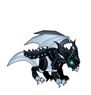Galactic Armored Platinum Dragon