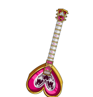 Heart Naval Guitar