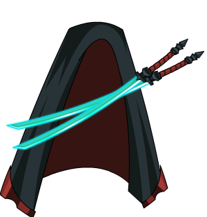 Void Paladin Katana Cloak