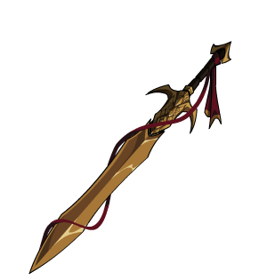 DragonKing Warrior's Sheathed Blade