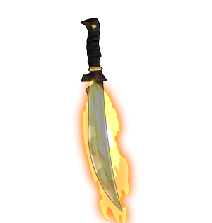 Blazing Pirate Hunter Knife